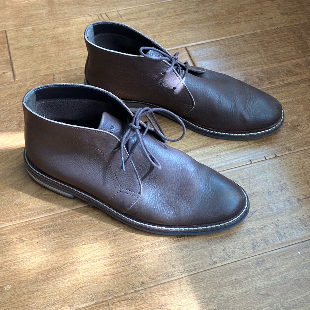Bostonian commonwealth No. 16 soft chukka boots full grain leather